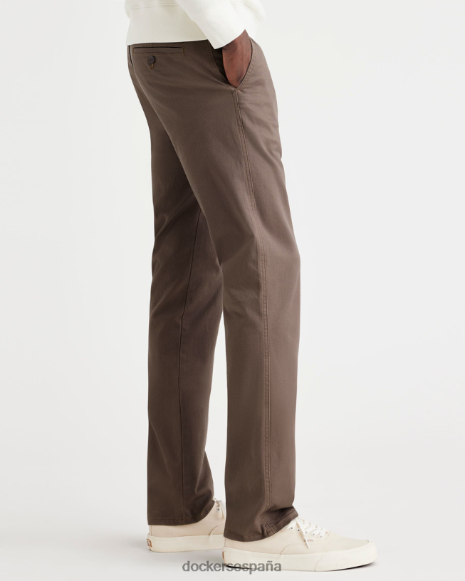 chinos originales, corte ajustado hombres Dockers cuarzo café - marrón ropa 8F0406275