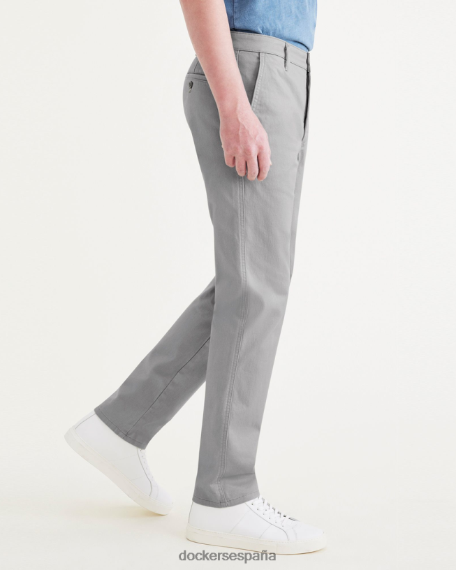 chinos originales, corte ajustado hombres Dockers piel de tiburón - gris ropa 8F0406780