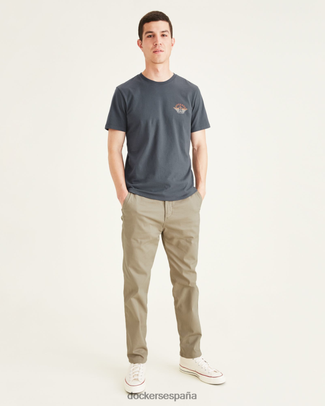 chinos originales, corte cónico recto hombres Dockers lobo de madera - bronceado ropa 8F0406714