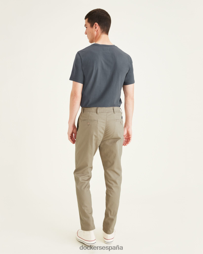 chinos originales, corte cónico recto hombres Dockers lobo de madera - bronceado ropa 8F0406714