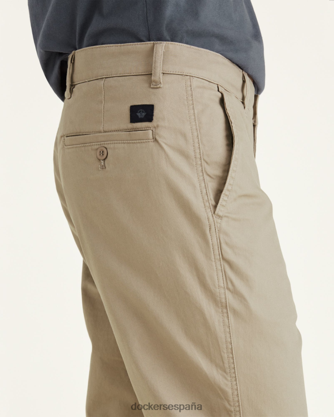 chinos originales, corte cónico recto hombres Dockers lobo de madera - bronceado ropa 8F0406714