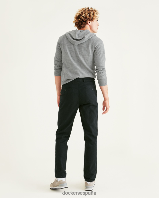 chinos originales, corte recto hombres Dockers negro mineral ropa 8F0406349