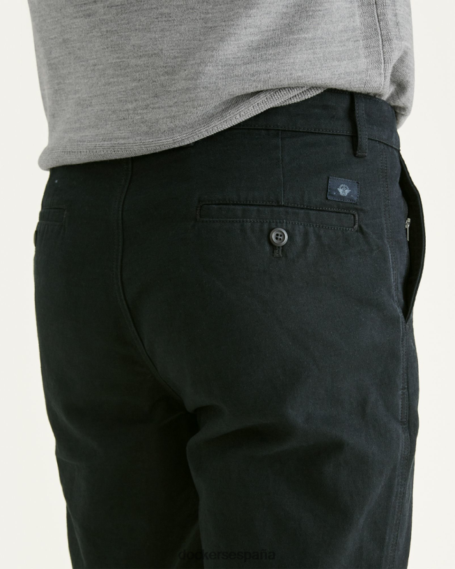 chinos originales, corte recto hombres Dockers negro mineral ropa 8F0406349