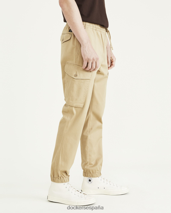 joggers cargo, corte cónico recto hombres Dockers cosecha de oro - bronceado ropa 8F0406659