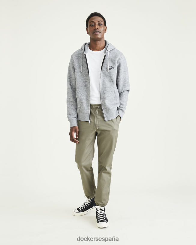 joggers definitivos, corte ajustado hombres Dockers camuflaje - verde ropa 8F0406680