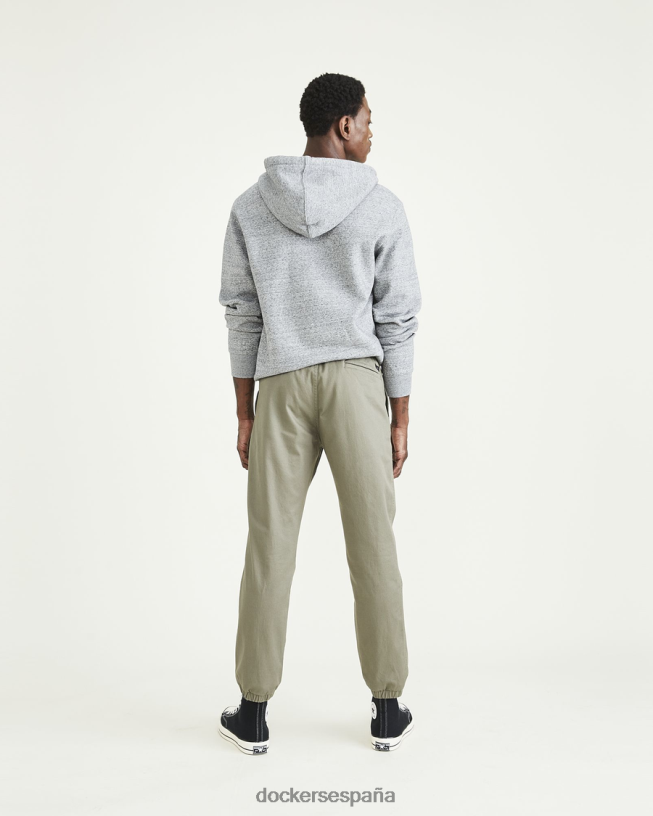 joggers definitivos, corte ajustado hombres Dockers camuflaje - verde ropa 8F0406680