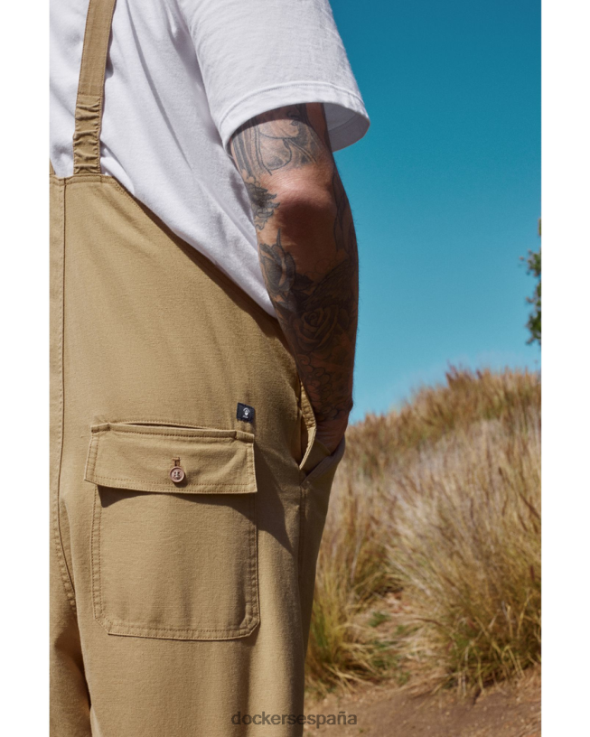 overol malbon, corte recto hombres Dockers cosecha de oro - bronceado ropa 8F0406429