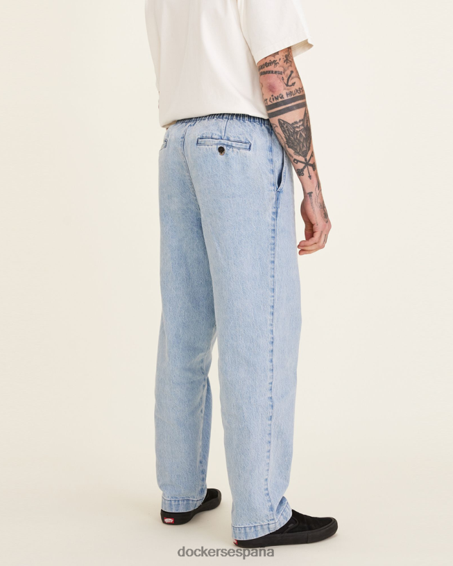 pantalón deportivo dandois hombres Dockers lavado marino - azul ropa 8F0406318