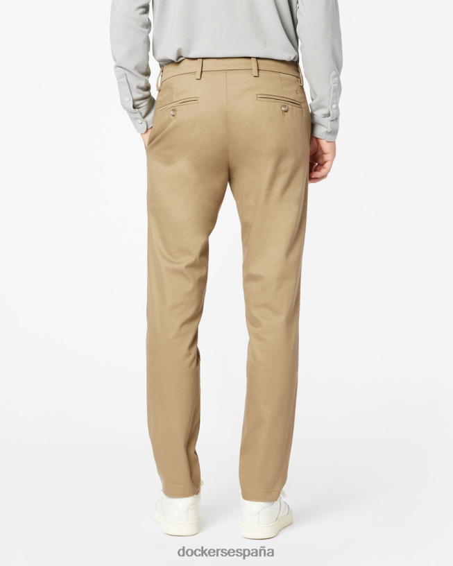 pantalones caqui característicos, corte entallado hombres Dockers nuevo caqui británico ropa 8F040688