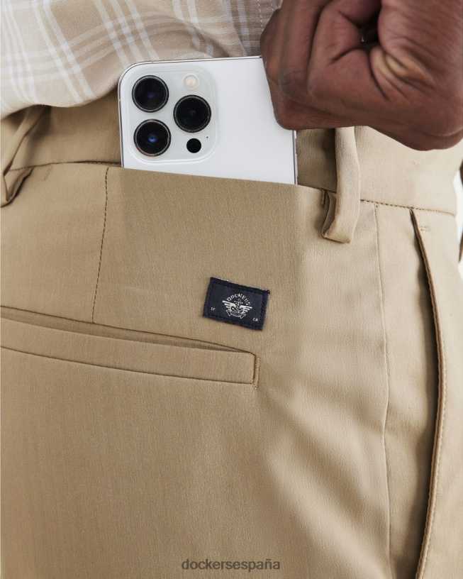 pantalones caqui característicos, corte recto (grandes y altos) hombres Dockers cosecha de oro - bronceado ropa 8F0406498