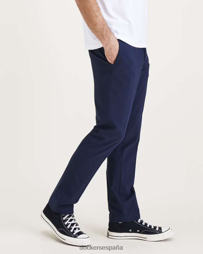 pantalones caqui característicos y corte entallado hombres Dockers blazer azul marino - azul ropa 8F0406364