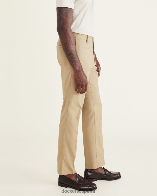 pantalones caqui característicos y corte entallado hombres Dockers cosecha de oro - bronceado ropa 8F0406366