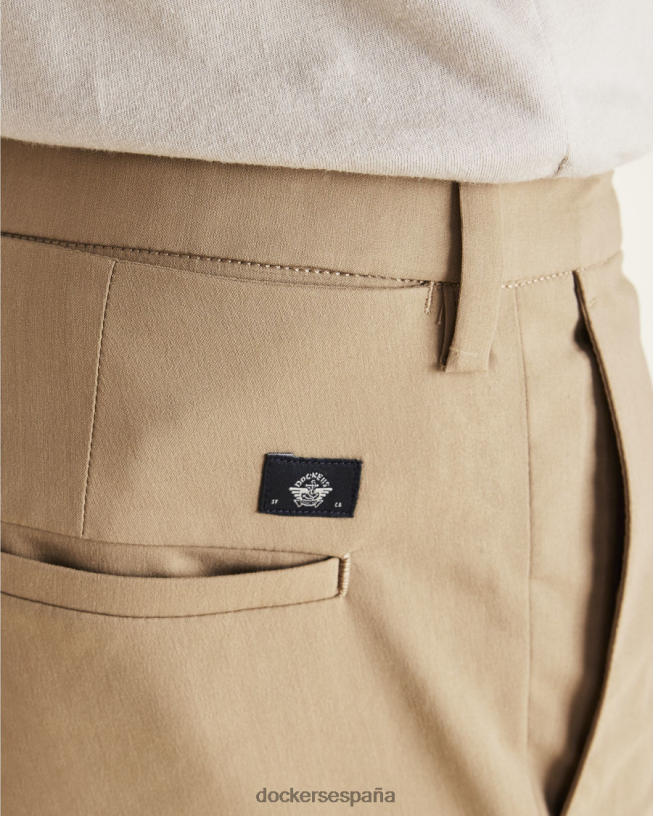 pantalones caqui característicos y corte entallado hombres Dockers cosecha de oro - bronceado ropa 8F0406366