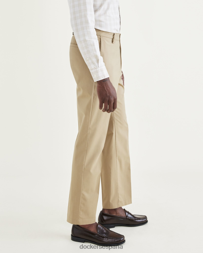 pantalones caqui característicos y corte recto hombres Dockers cosecha de oro - bronceado ropa 8F040659