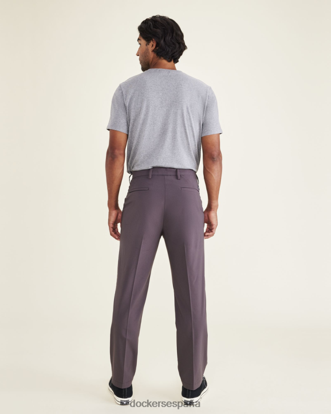 pantalones caqui característicos y corte recto hombres Dockers silla de montar - gris ropa 8F0406817