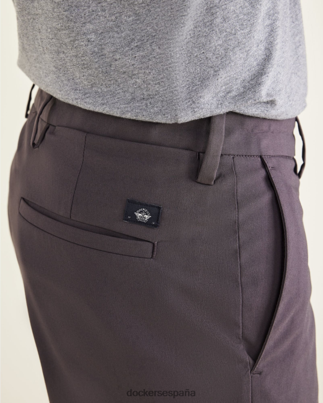 pantalones caqui característicos y corte recto hombres Dockers silla de montar - gris ropa 8F0406817