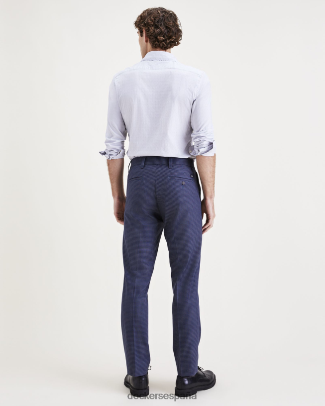 pantalones caqui de trabajo, corte ajustado hombres Dockers blazer azul marino - azul ropa 8F0406750