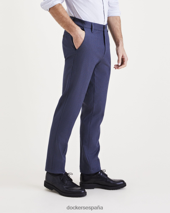 pantalones caqui de trabajo, corte ajustado hombres Dockers blazer azul marino - azul ropa 8F0406750