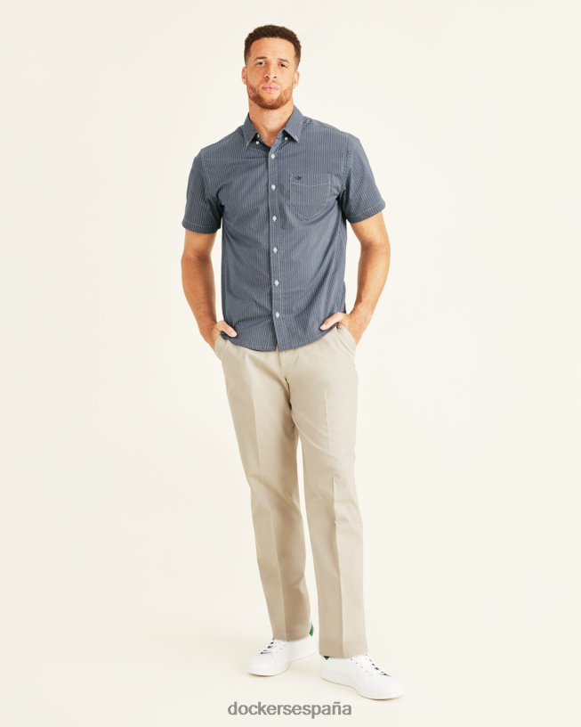pantalones caqui de trabajo, corte clásico (grandes y altos) hombres Dockers beige safari - caqui ropa 8F0406452