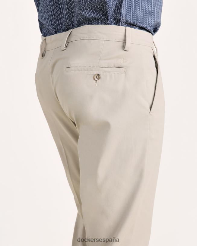 pantalones caqui fáciles, ajuste clásico (grandes y altos) hombres Dockers nube - bronceado ropa 8F0406449