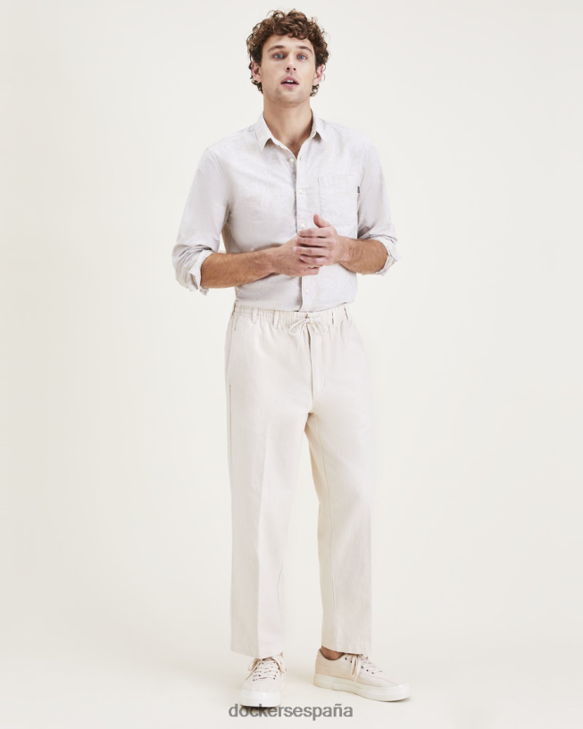pantalones caqui originales transnomadica, sin cordones hombres Dockers natural - gris ropa 8F0406418