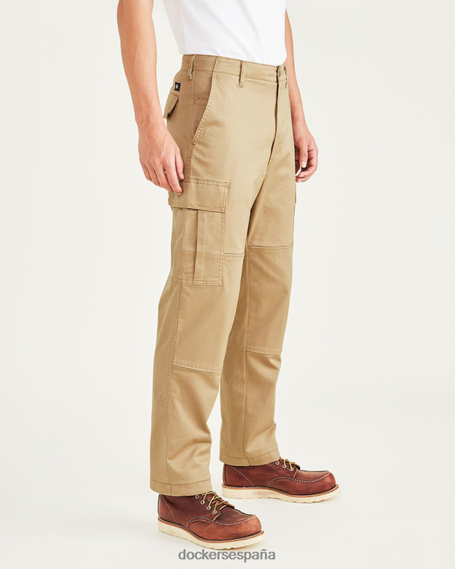 pantalones cargo, ajuste relajado hombres Dockers cosecha de oro - bronceado ropa 8F0406753