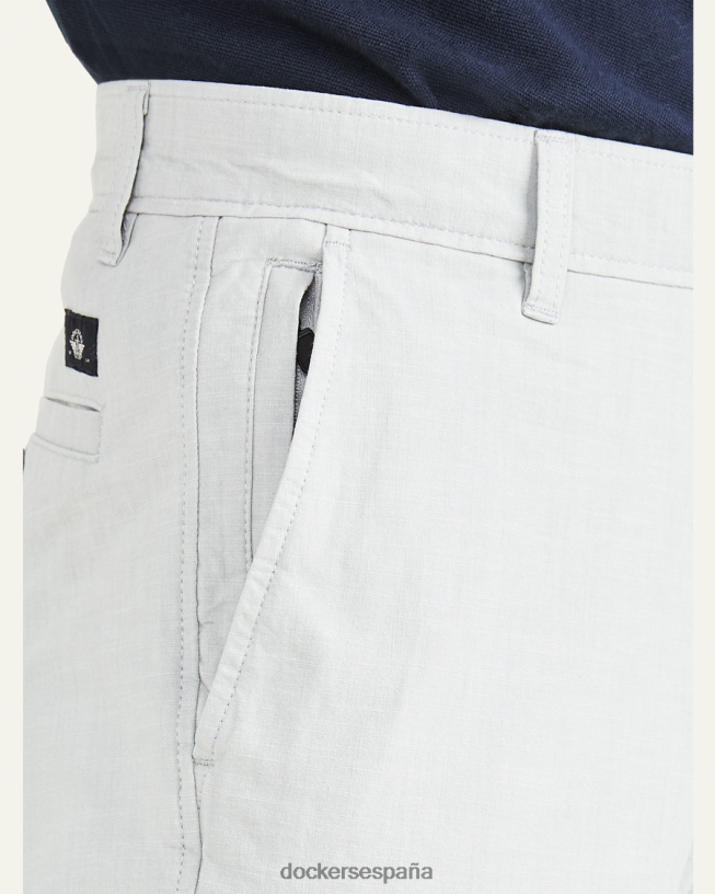 pantalones chinos definitivos, ajuste atlético (grandes y altos) hombres Dockers gris ceniza ropa 8F0406864