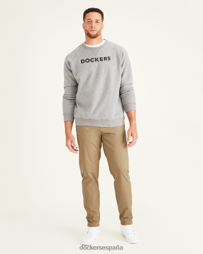 pantalones chinos definitivos, ajuste atlético (grandes y altos) hombres Dockers nuevo caqui británico ropa 8F0406466