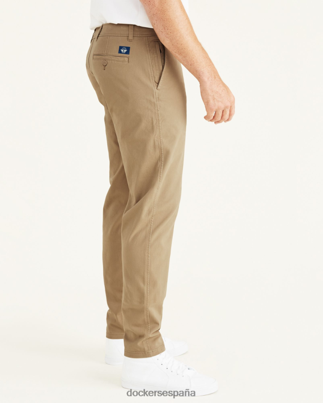 pantalones chinos definitivos, ajuste atlético (grandes y altos) hombres Dockers nuevo caqui británico ropa 8F0406466
