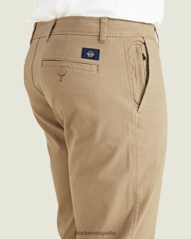 pantalones chinos definitivos, ajuste atlético (grandes y altos) hombres Dockers nuevo caqui británico ropa 8F0406466