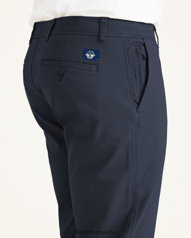 pantalones chinos definitivos, ajuste atlético (grandes y altos) hombres Dockers pembroke - azul ropa 8F0406465