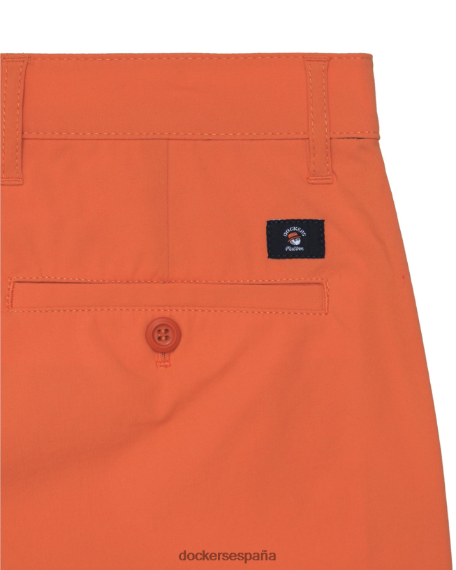 pantalones chinos originales malbon, corte cónico hombres Dockers arcilla espolvoreada - roja ropa 8F0406435