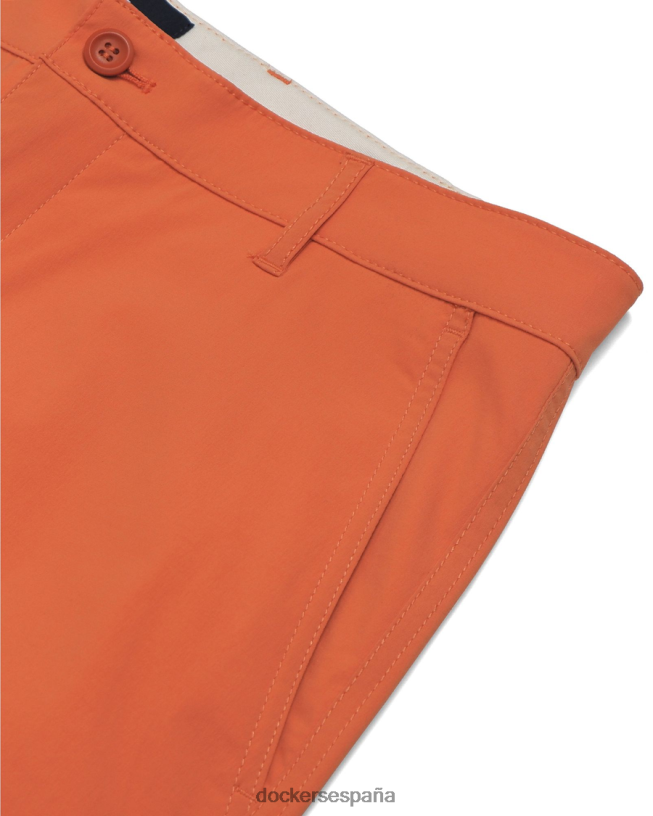 pantalones chinos originales malbon, corte cónico hombres Dockers arcilla espolvoreada - roja ropa 8F0406435