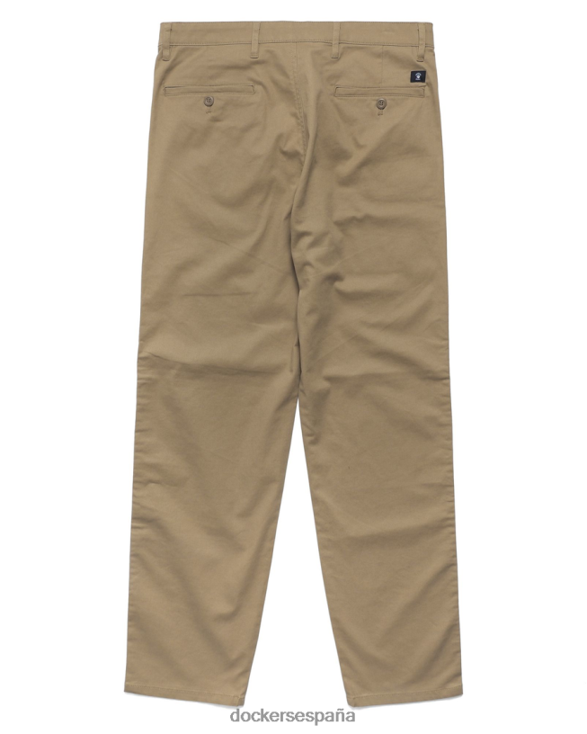 pantalones chinos originales malbon, corte cónico hombres Dockers cosecha de oro - bronceado ropa 8F0406383