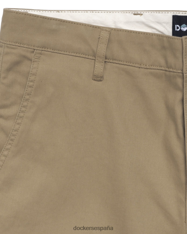 pantalones chinos originales malbon, corte cónico hombres Dockers cosecha de oro - bronceado ropa 8F0406383