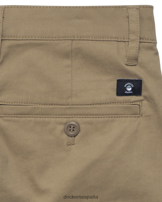 pantalones chinos originales malbon, corte cónico hombres Dockers cosecha de oro - bronceado ropa 8F0406383