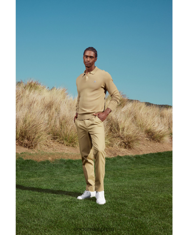 pantalones chinos originales malbon, corte cónico hombres Dockers cosecha de oro - bronceado ropa 8F0406383