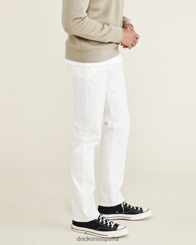 pantalones corte jean, corte slim hombres Dockers garceta - blanca ropa 8F0406810