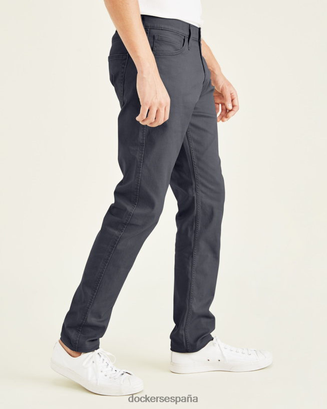 pantalones corte jean, corte slim hombres Dockers trucha arcoíris - gris ropa 8F0406102