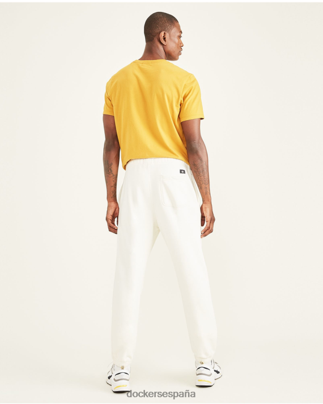 pantalones deportivos, corte recto hombres Dockers garceta - blanca ropa 8F0406602