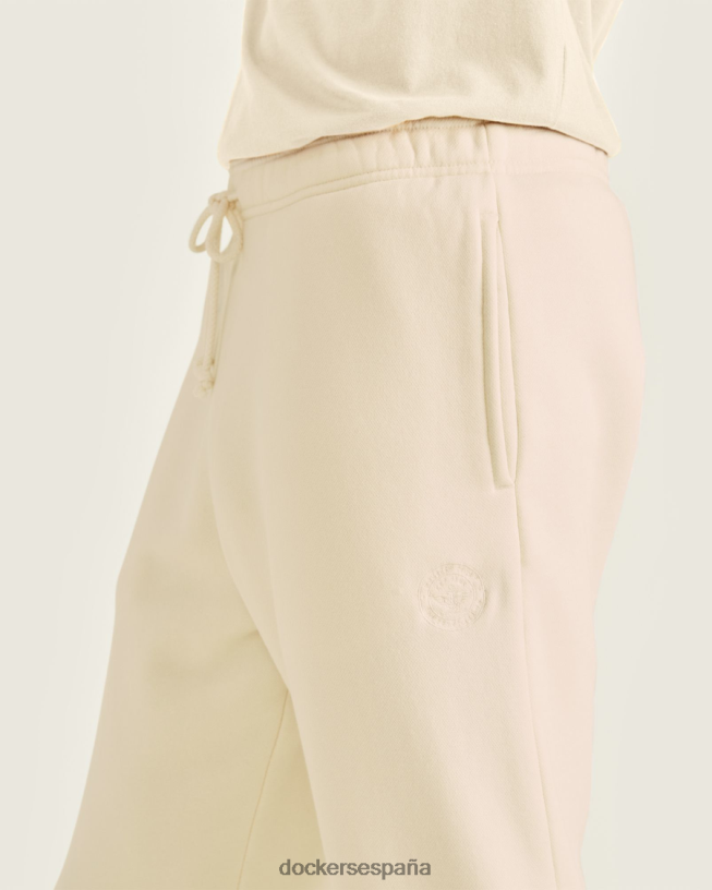 pantalones deportivos, corte recto hombres Dockers garceta - blanca ropa 8F0406602