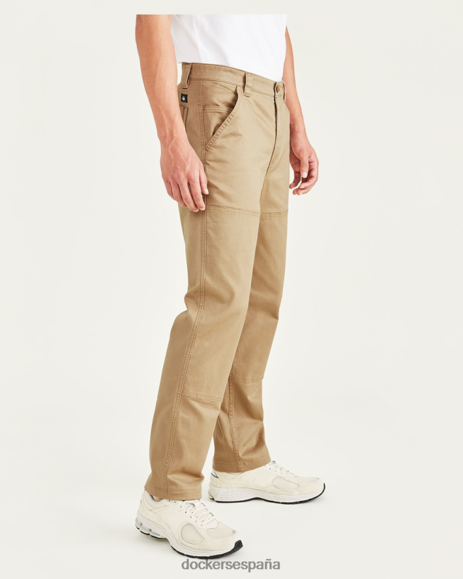 pantalones utilitarios, corte recto hombres Dockers cosecha de oro - bronceado ropa 8F0406718