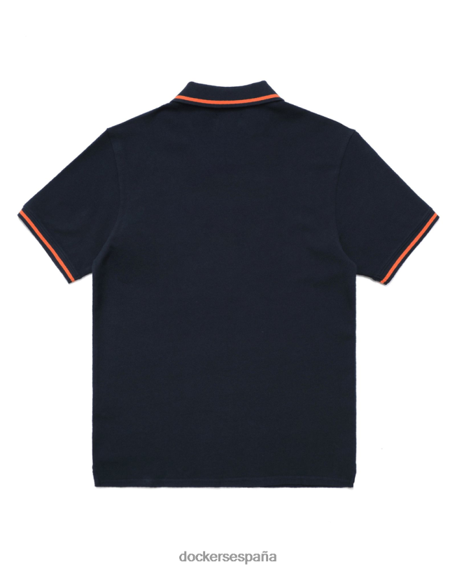 polo malbon, ajuste delgado hombres Dockers blazer azul marino - azul ropa 8F0406437