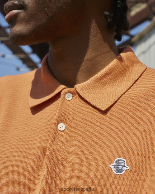 polo suéter malbon, ajuste regular hombres Dockers arcilla espolvoreada - roja ropa 8F0406423