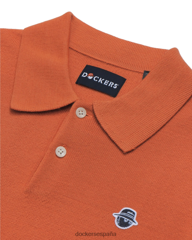 polo suéter malbon, ajuste regular hombres Dockers arcilla espolvoreada - roja ropa 8F0406423
