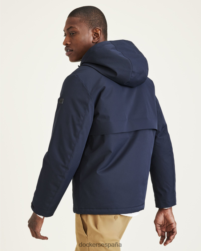 sudadera con capucha con brida soldada flex tech hombres Dockers blazer azul marino - azul ropa 8F0406633