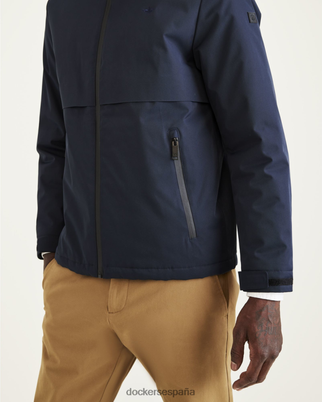 sudadera con capucha con brida soldada flex tech hombres Dockers blazer azul marino - azul ropa 8F0406633