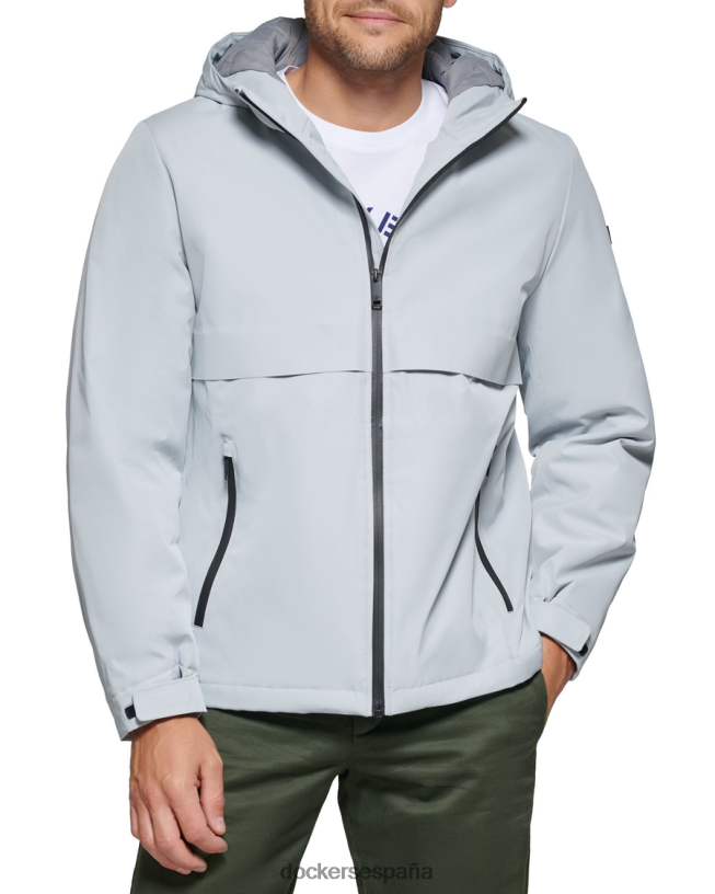 sudadera con capucha con brida soldada flex tech hombres Dockers tiro alto - gris ropa 8F0406632