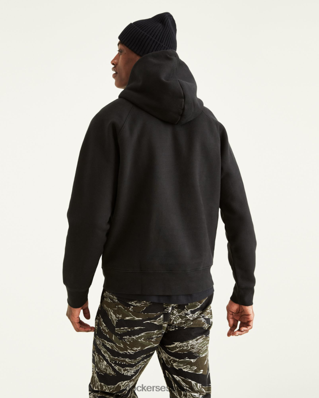 sudadera con capucha pop over de la colección jon rose hombres Dockers hermoso negro ropa 8F0406329