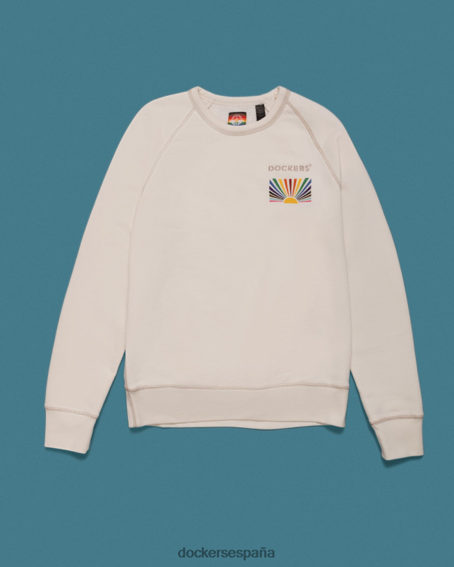 sudadera del equipo del orgullo hombres Dockers blanco ropa 8F0406421